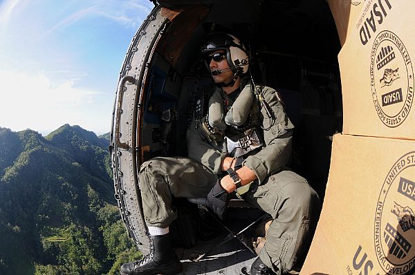 Aviation Warfare Systems Operator 2nd Class Anthony Chavez, a native of San Bernardino, Calif. assigned to the 