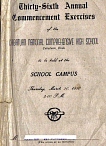 CNCHS Class 1980 Commencement Program