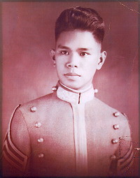 at the Philippine Military Academy, as a Plebe