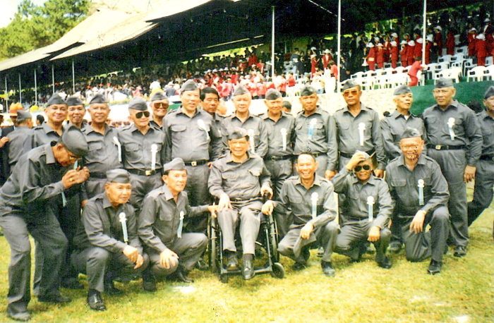 with PMA class '51 during their Golden Jubilee